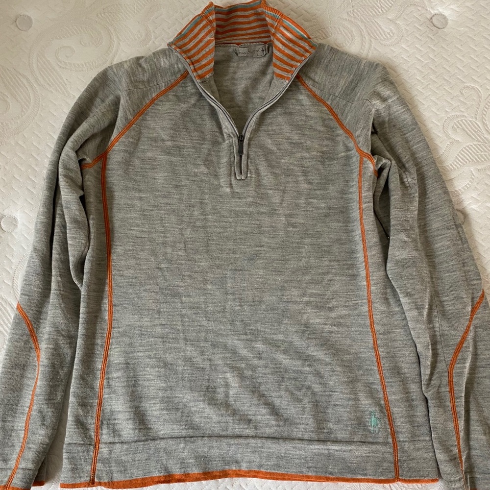 Smartwool quarter zip sweater